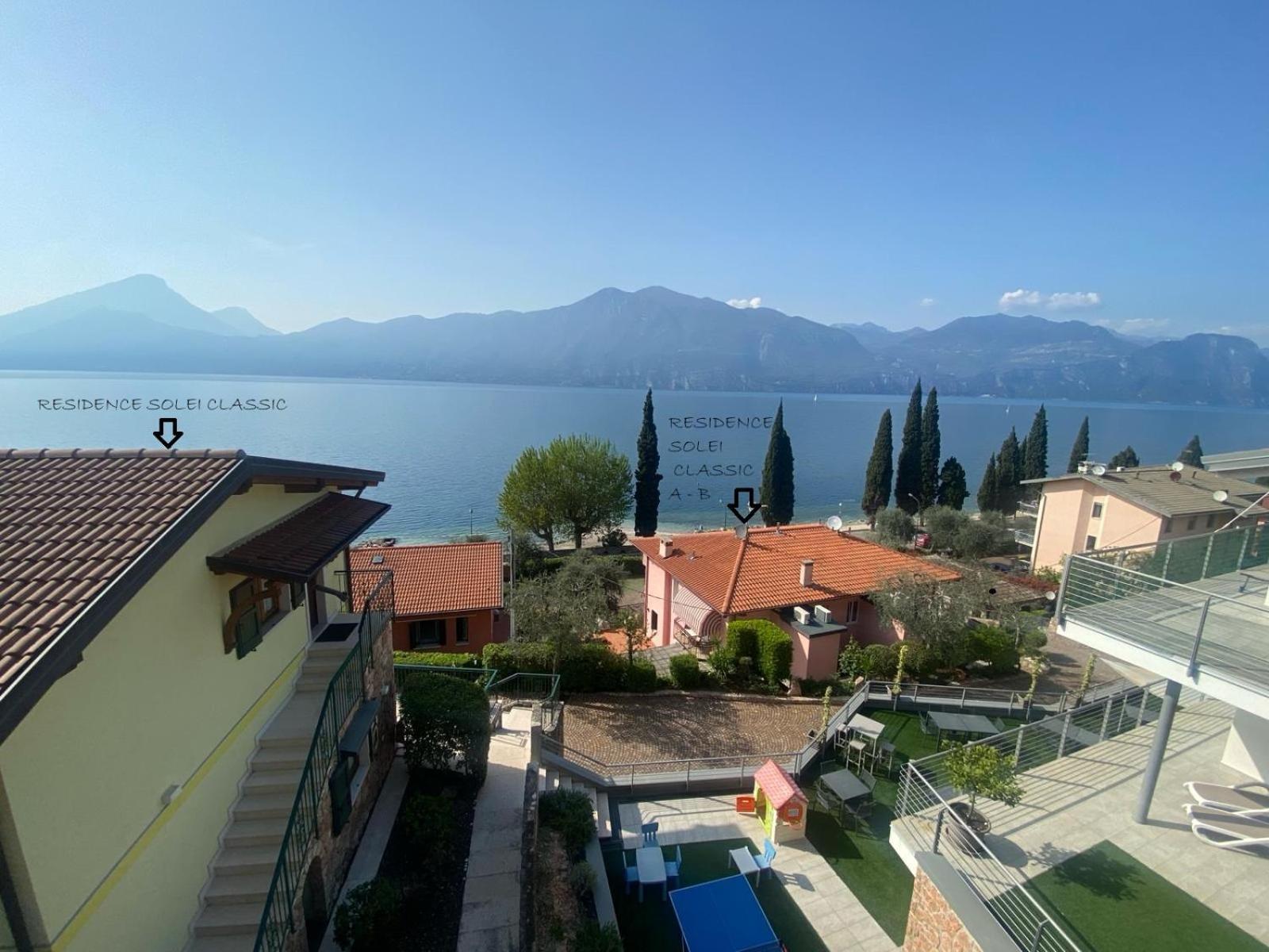 Residence Solei Classic & Plus Brenzone sul Garda Exteriör bild